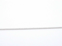 Witgouden tennisarmband met natuurlijke diamanten - afbeelding 4 van  5