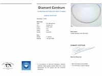 Witgouden tenniscollier 10.00 ct diamant - afbeelding 8 van  9