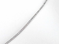 Witgouden tenniscollier met diamanten 3.00 carat - afbeelding 3 van  8