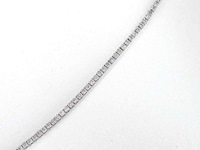 Witgouden tenniscollier met diamanten 3.00 carat - afbeelding 4 van  10