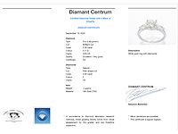 Witgouden trinity ring diamant 2.00 carat - afbeelding 3 van  9
