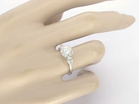 Witgouden trinity ring diamant 2.00 ct - afbeelding 2 van  9