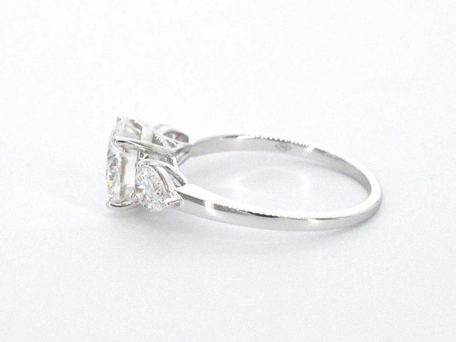 Witgouden trinity ring diamant 2.00 ct - afbeelding 5 van  9