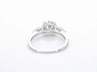 Witgouden trinity ring diamant 2.00 ct - afbeelding 7 van  9