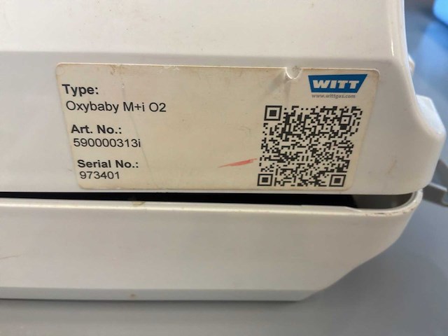 Witt oxybaby m+io2 draadloze zuurstof/kooldioxide analyser - afbeelding 6 van  6