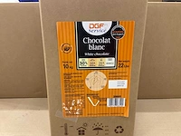 Witte chocola 10kg (18x)