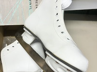 Witte kinderschaats rechte doos maat 28 - afbeelding 3 van  5