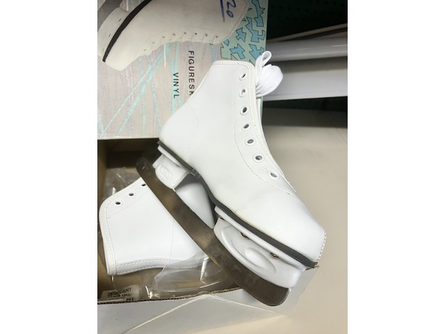 Witte kinderschaats rechte doos maat 28 - afbeelding 5 van  5