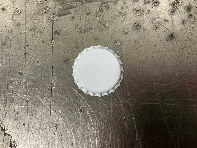 Witte kroonkurken 26mm (10000x) - afbeelding 2 van  7