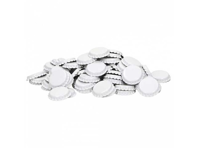 Witte kroonkurken 26mm (10000x) - afbeelding 4 van  7