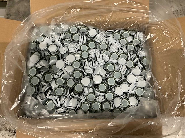 Witte kroonkurken 26mm (10000x) - afbeelding 5 van  7