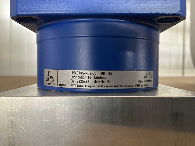 Wittenstein alpha lpb 070s-mf2-35 precisie tandwielkast - afbeelding 4 van  4