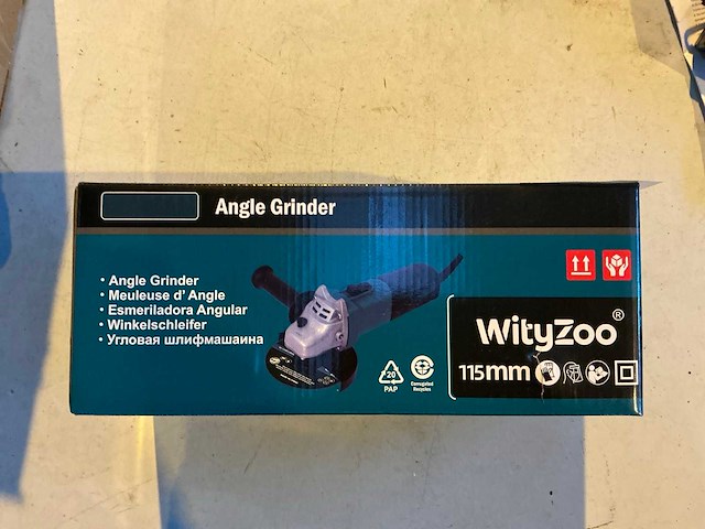 Wityzoo 115mm haakse slijpmachine - afbeelding 1 van  2
