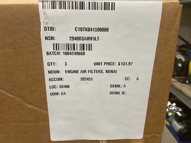 Wix 49561 intake air filter element (3x) - afbeelding 2 van  5