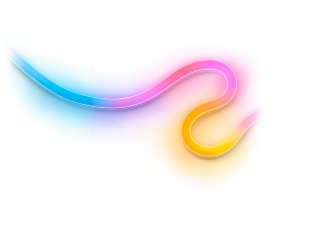 Wiz led strip neon flex 3 meter rgbic 12v - afbeelding 2 van  4