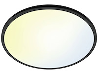 Wiz plafondlamp superslim zwart slimme led-verlichting - afbeelding 2 van  5