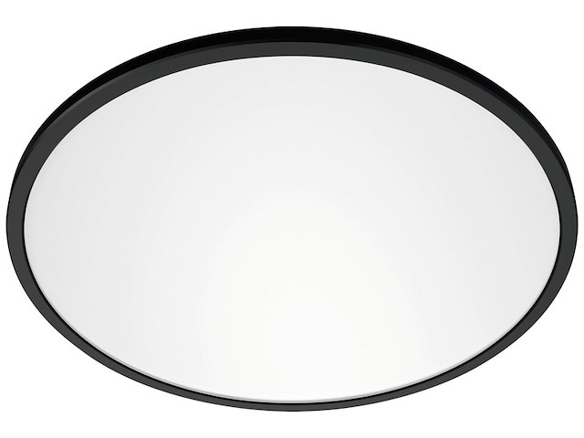 Wiz plafondlamp superslim zwart slimme led-verlichting - afbeelding 4 van  5