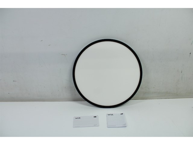 Wiz plafondlamp superslim zwart slimme led-verlichting - afbeelding 5 van  5