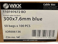 Wkk fixation materialen cable ties , tie rips kabelbinder (20000x) - afbeelding 5 van  5