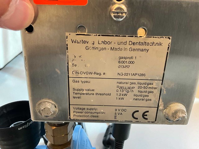 Wld-tec gasprofi 1 laboratoriumgasbrander - afbeelding 5 van  5