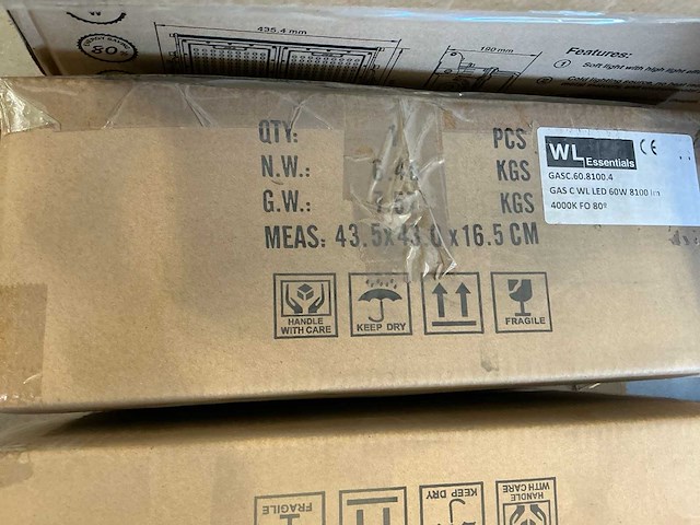 Wls lighting - industriële led schijnwerpers (led flood lights) (8x) - afbeelding 5 van  20