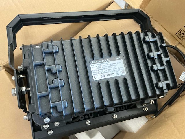 Wls lighting - industriële led schijnwerpers (led flood lights) (8x) - afbeelding 9 van  20