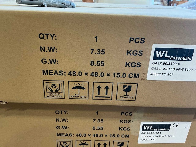 Wls lighting - industriële led schijnwerpers (led flood lights) (8x) - afbeelding 20 van  20