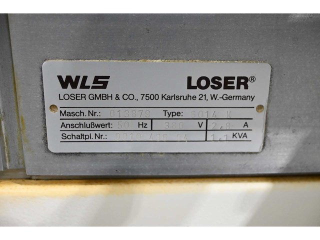 Wls loser juwel 6014 k uitrolmachine - afbeelding 8 van  8