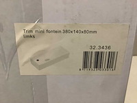 Wm - fontein mini links verschillende maten (2x) - afbeelding 1 van  4