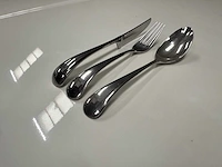 Wmf onda - bestekset tafelvork/tafelmes/eetlepel (100x)