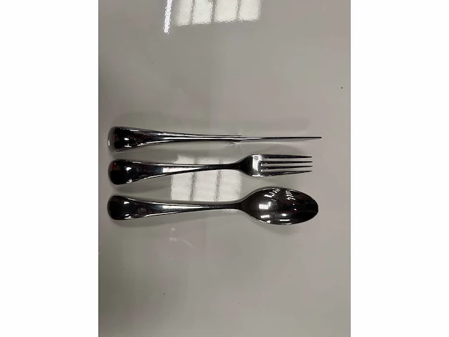Wmf onda - bestekset tafelvork/tafelmes/eetlepel (50x) - afbeelding 2 van  2