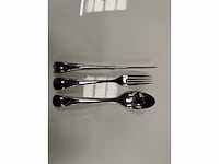 Wmf onda - bestekset tafelvork/tafelmes/eetlepel (50x) - afbeelding 2 van  2
