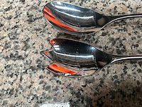 Wmf onda salade set 18/10 roestvrij staal 25cm (20x) - afbeelding 2 van  3