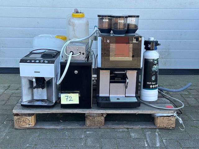 Wmf & siemens - 1500s & tp515r02 - koffiemachine - afbeelding 1 van  4