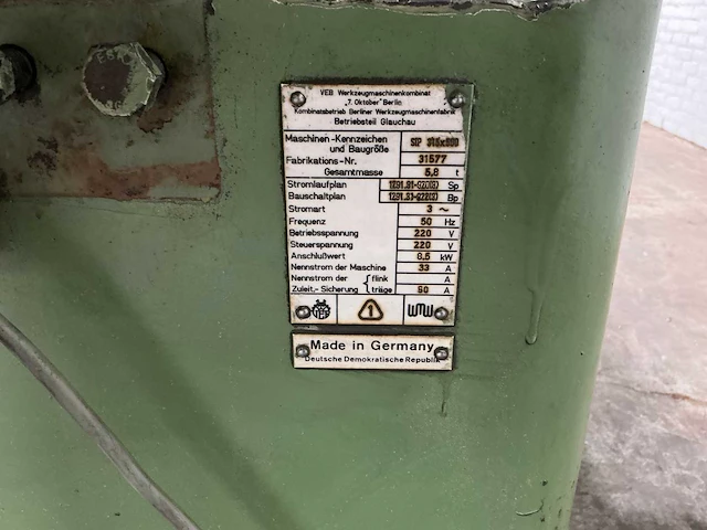 Wmw - sip 3125x500 - cilindrische slijpmachine - afbeelding 15 van  17