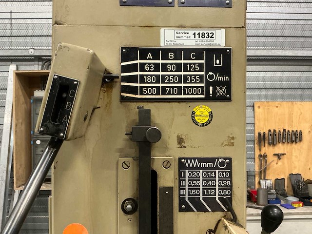 Wmw heckert bs40 kolomboormachine - afbeelding 6 van  18