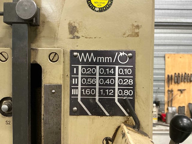 Wmw heckert bs40 kolomboormachine - afbeelding 8 van  18
