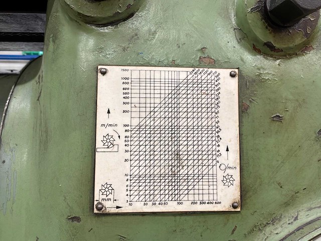 Wmw heckert fw 400 v freesmachine - afbeelding 15 van  15