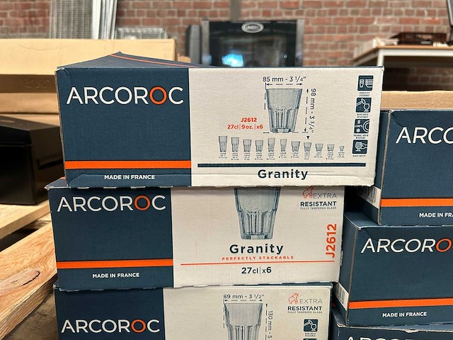 W.o. arcoroc - partij glaswerk - afbeelding 3 van  5