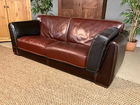 Wocrow lederen bankstel - afbeelding 1 van  13
