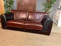 Wocrow lederen bankstel - afbeelding 7 van  13