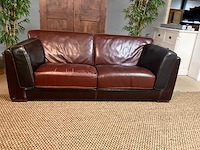 Wocrow lederen bankstel - afbeelding 9 van  13