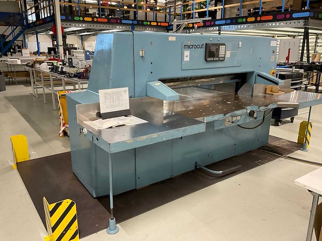 Wohlenberg 155 papiersnijmachine - afbeelding 11 van  16