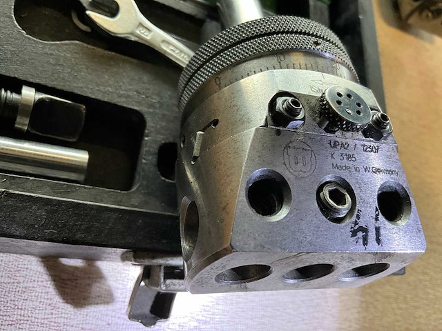 Wohlhaupter upa 2 universele vlak/boorkop - afbeelding 2 van  3