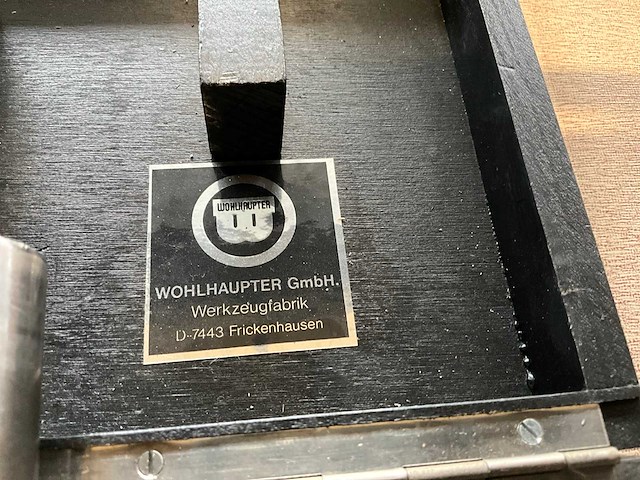 Wohlhaupter upa 2 universele vlak/boorkop - afbeelding 6 van  6