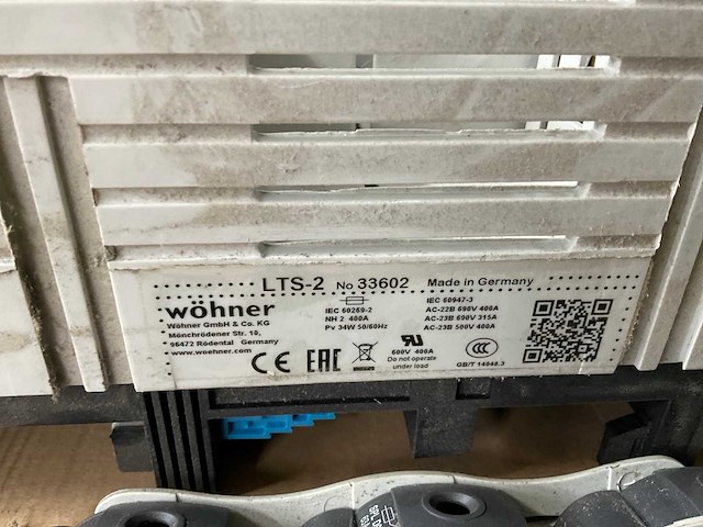 Wöhner lts-2 zekeringshouder - afbeelding 2 van  5