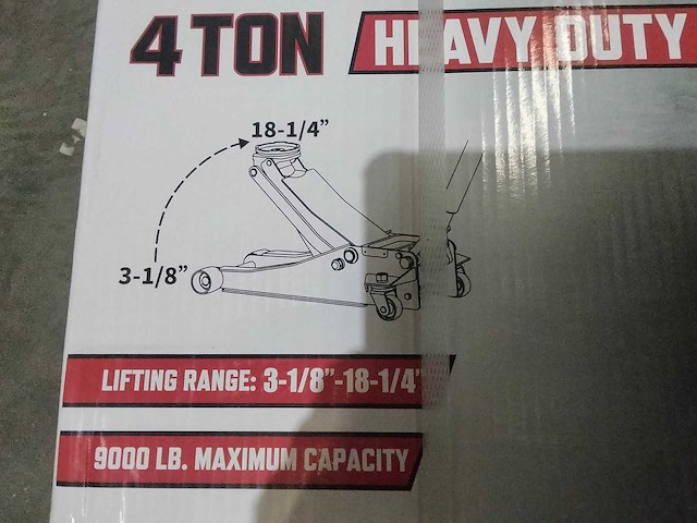 Wohrstahl - 4 tons garagekrik - afbeelding 2 van  4