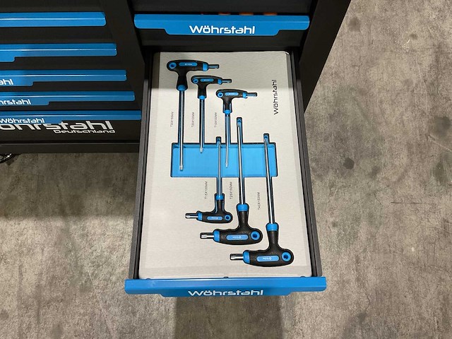 Wohrstahl xxxl-edition 12/10 gereedschapswagen - afbeelding 4 van  74