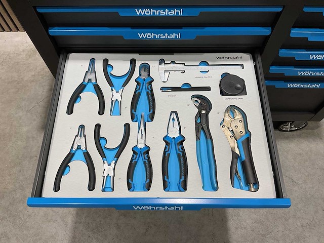 Wohrstahl xxxl-edition 12/10 gereedschapswagen - afbeelding 60 van  74