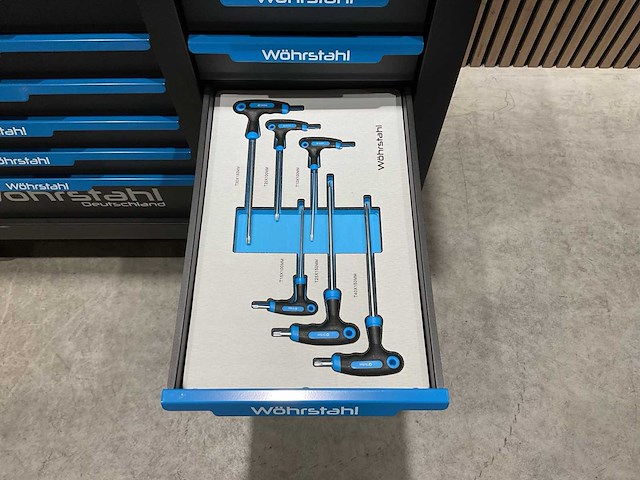 Wohrstahl xxxl-edition 12/10 gereedschapswagen - afbeelding 11 van  74